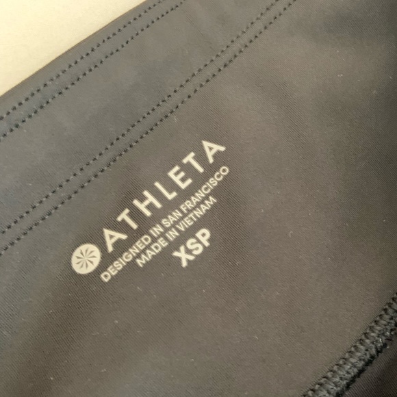 Athleta 7/8 leggings high waisted- XS petite - Picture 7 of 8